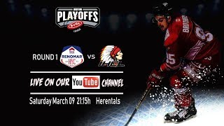 Game 1 HYC ERA RENOMAR vs CHIEFS LEUVEN live [upl. by Hairej935]