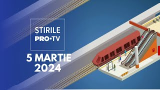 Știrile PRO TV  5 Martie 2024 [upl. by Corder577]