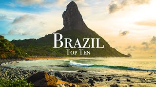 Top 10 Places To Visit in Brazil  Travel Guide [upl. by Tyrrell193]