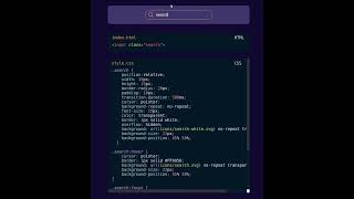 🔍 Seeking a sleek search box design using HTML and CSS Any takers webdev coding [upl. by Jamal821]