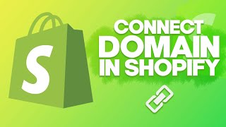 How To Connect Domain In Shopify EASY [upl. by Simmonds]