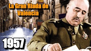 Así Reaccionó Franco a la Gran Riada de Valencia de 1957 [upl. by Christianna]