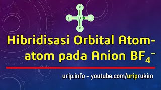 Hibridisasi Orbital Atomatom pada BF4 [upl. by Kcitrap]