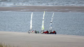 Strandsegeln am Langeooger Strand [upl. by Heyer425]