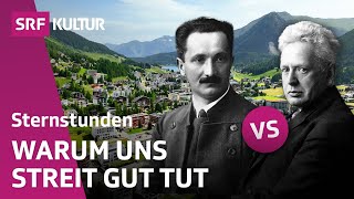 Heidegger vs Cassirer «Streit ist Verständigung»  Philosophie  Denkorte der Schweiz  SRF Kultur [upl. by Tallia]