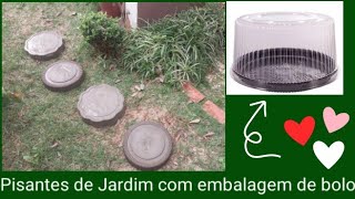 Pisantes de Jardim com embalagens de bolo [upl. by Morton]