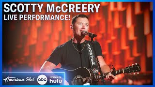 Scotty McCreery Live Performance of quotCab In A Soloquot  American Idol 2024 [upl. by Morton532]