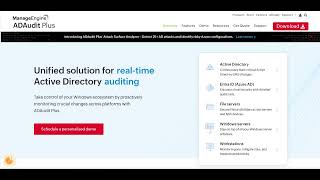 🔥 ManageEngine ADAudit Plus Review A Robust Active Directory Auditing Tool [upl. by Fabron]