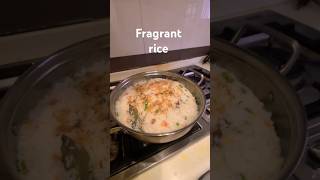 Cooking Fragrant Rice cooking asmr asmrsounds foryou biriyani [upl. by Redvers]