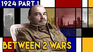 Lenins Death and Stalins Rise to Power I BETWEEN 2 WARS I 1924 Part 1 of 1 [upl. by Eelac]