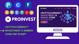 ProInvest  Crypto HYIP Investment Network PHP Script [upl. by Suissac]