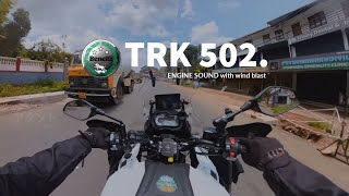 Benelli TRK 502  Exploring Kochi Roads 1  POV Ride 33  insta360 Benelli [upl. by Julietta]