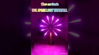 New arrival 180L spark light waterfall ✨❤️‍🔥 [upl. by Yelsa]