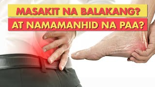 Q amp A PANANAKIT NG BALAKANG PAMAMANHID NG PAA AT IBA PANG MEDICAL QUESTIONS [upl. by Refinne]