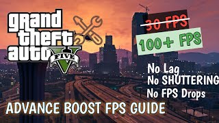 Increase FPS in GTA V  FiveM Best Settings  Ultimate FPS Boost Guide  Fix LAG 2023 [upl. by Bashuk25]