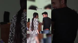 DRINKING PRANK ON RUHI😰GONE ROMANTIC 😍😘 PART10 shorts harshit ruhi prank ‎teamracer1 [upl. by Ahsyla]