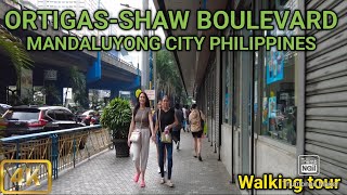 December Walk from Ortigas to Shaw Boulevard Mandaluyong City Metro Philippines 4K [upl. by Leuqim54]