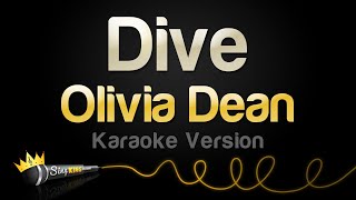 Olivia Dean  Dive Karaoke Version [upl. by Aisyla]