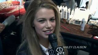 Elie Saab Backstage Fall 2011 Paris Fashion Week  FashionTV  FTVcom [upl. by Friedrich]