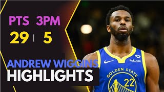 Andrew Wiggins HighlightsLA Clippers vs Golden State Warriors October 27 2024 [upl. by Ohploda]