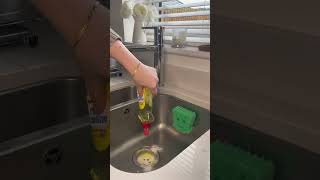 No More Stinky Sinks  Use This Simple Home Hack to Keep Your Sink Fresh cleaning homehacks [upl. by Seditsira]