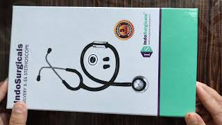 indosurgicals silvery II SS stethoscope FOR MEDICAL DENTAL BAMS nursing bhm STUDENTS [upl. by Lasko]