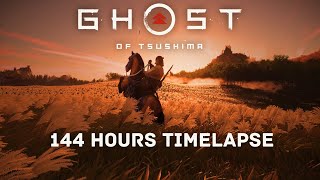 Ever spent 144 Hours in Ghost of Tsushima   Timelapse [upl. by Ahsiyn]