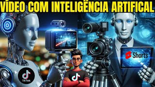 COMO CRIAR VÍDEO COM INTELIGÊNCIA ARTIFICIAL PARA O TIKTOK YOUTUBE SHORTS KWAI E INSTAGRAM [upl. by Ahsima929]