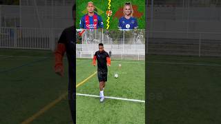 Neymar vs Lehmann  No Look Shot Challenge [upl. by Smailliw]