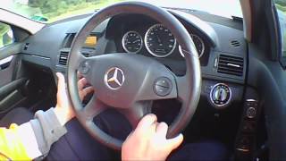 MERCEDESBENZ C200 22 Diesel 2010 ReviewRoad TestTest Drive [upl. by Eirrol]