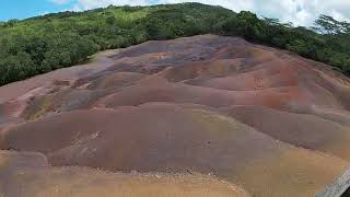 Chamarel Waterfalls Seven Coloured Earth Tortoises [upl. by Emelen185]