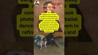 10 Facts About Edgar Degas art artist paintings history degas TheArchimedesFiles [upl. by Hube]