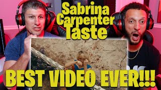 Sabrina Carpenter  Taste Official Video REACTION [upl. by Naryt]