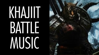 Khajiit Battle Music Khajiiti Speed [upl. by Relyhcs]