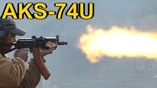 AKS74U Full Auto Shooting at Knob Creek 2012 [upl. by Nivets]