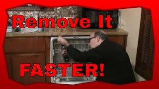 How To Remove A Built In Dishwasher [upl. by Eneres]