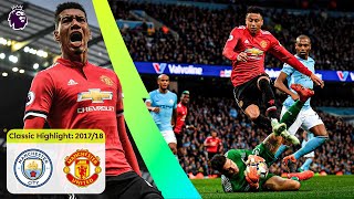 Smalling Caps Off Epic Comeback  Man City 23 Man Utd  Classic Premier League Highlights [upl. by Zarah686]