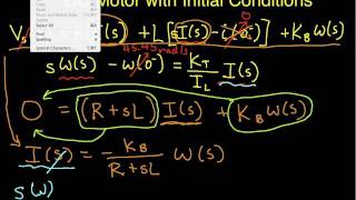 LT System Analysis DC Motor Part 4 [upl. by Joappa350]