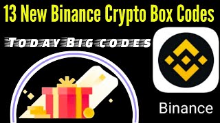 Best way to earn crypto box codes  binance crypto airdrop earn with cryptofriends [upl. by Emlin804]