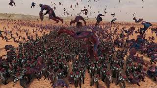 6000 CAPTAIN AMERICA VS 1000 RED SHULL Ultimate Epic Battle Simulator 2 UEBS [upl. by Christan]