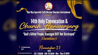 Convocation 2024  One Way Apostolic Faith Mission  Thursday Night [upl. by Ahsienauq]