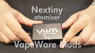 Nextiny atomizer by VWM  First overview amp setup tutorial [upl. by Charmain]