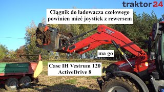 Ciągnik do ładowacza powinien mieć joystick z rewersem jak Case IH Vestrum caseihagriculture [upl. by Virgie172]