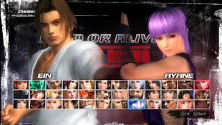 DEAD OR ALIVE 5 Last Round Ein VS Ayane [upl. by Arimlede]