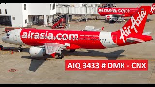 Thai Air Asia FD 3433  DMK  CNX vatsim [upl. by Eppesiug731]