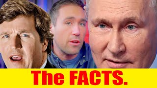 Tucker Carlson Interviews Putin Unbiased Fact Check [upl. by Enamart]