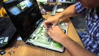 HP DV6 6000 6500 TUTORIAL COME SMONTARE REPAIR RIPARARE NOTEBOOK LAPTOP DISASSEMBLY [upl. by Yseulta]