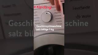 Waschmaschine stinkt Waschmaschine reinigen mit billigem Salz [upl. by Naesal505]