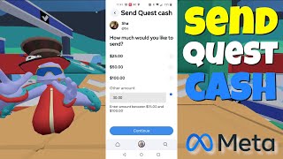 How to Send Quest Cash Using the Meta Horizon App Gifts Birthdays Christmas [upl. by Nortad]