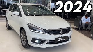 New 2024 Maruti Suzuki Ciaz Alpha Top Model 💥 Ciaz 2024 Alpha Top Model White Colour [upl. by Eldoree]